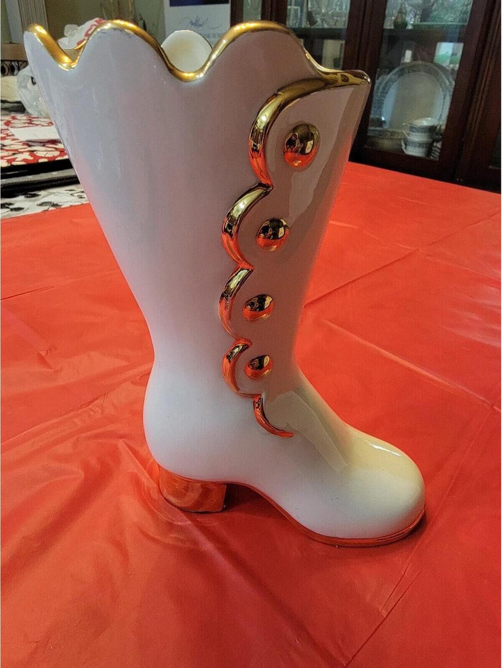Vintage Ceramic Boot